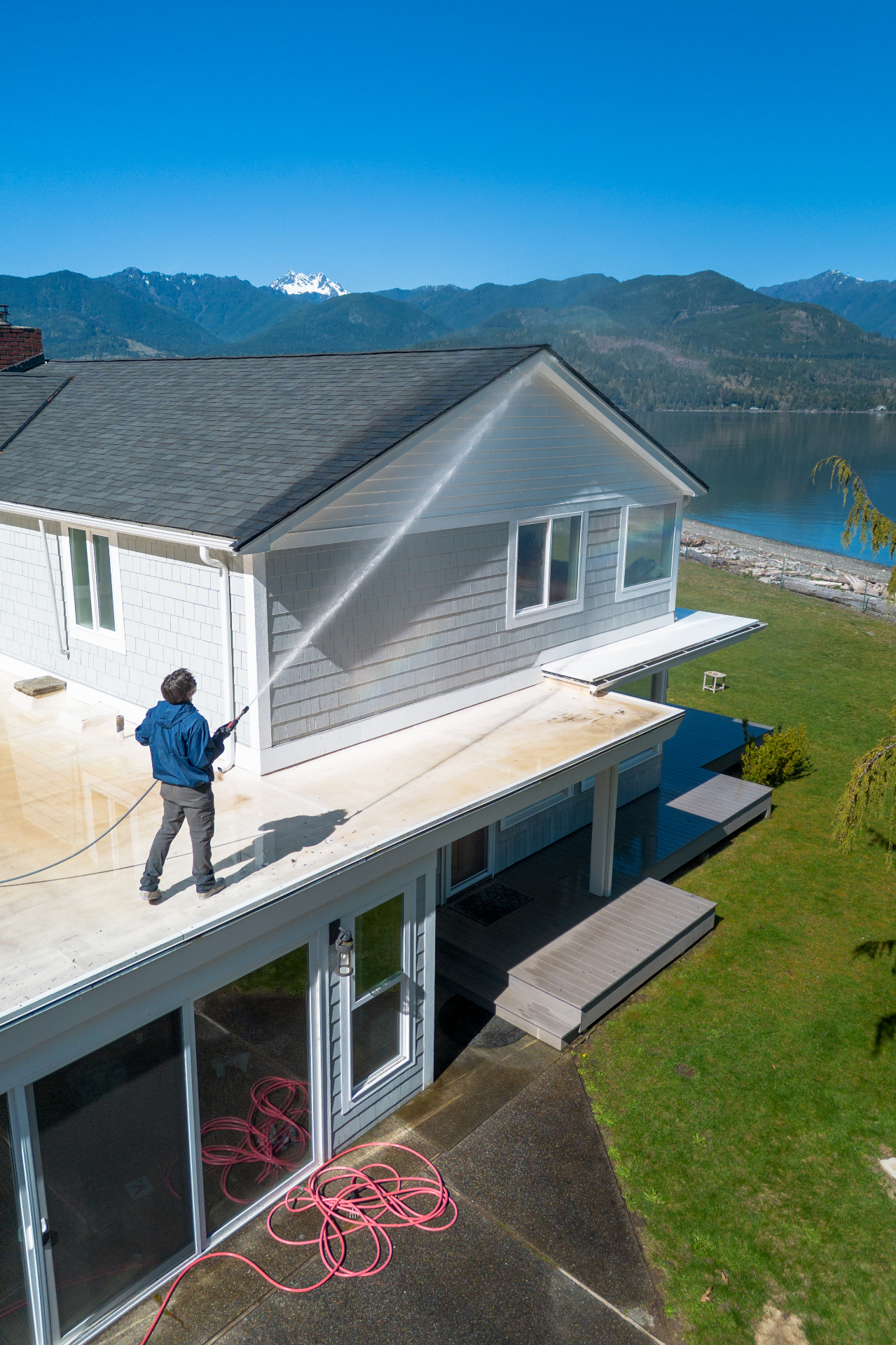 House Washing. Sound Exterior Solutions in Kitsap County